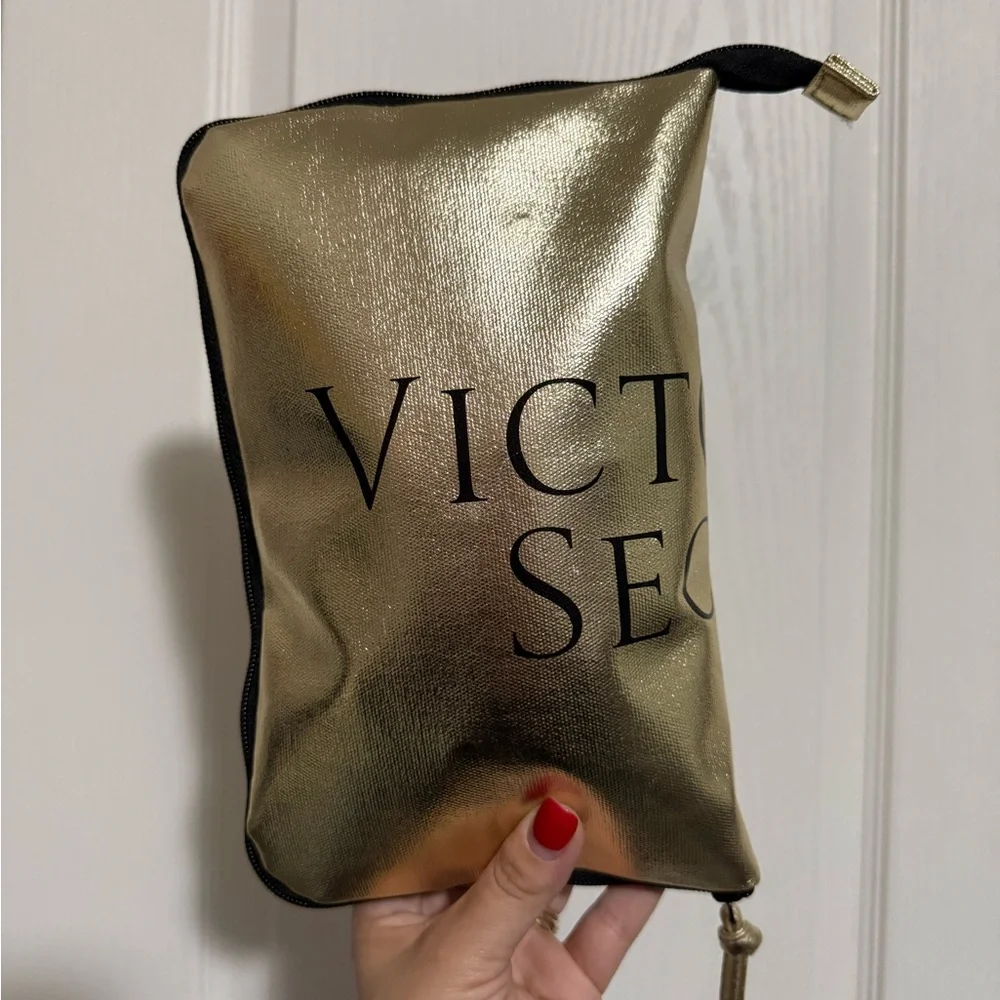 Victoria's Secret Gold and Black Tote Bag - Picture 10 of 10